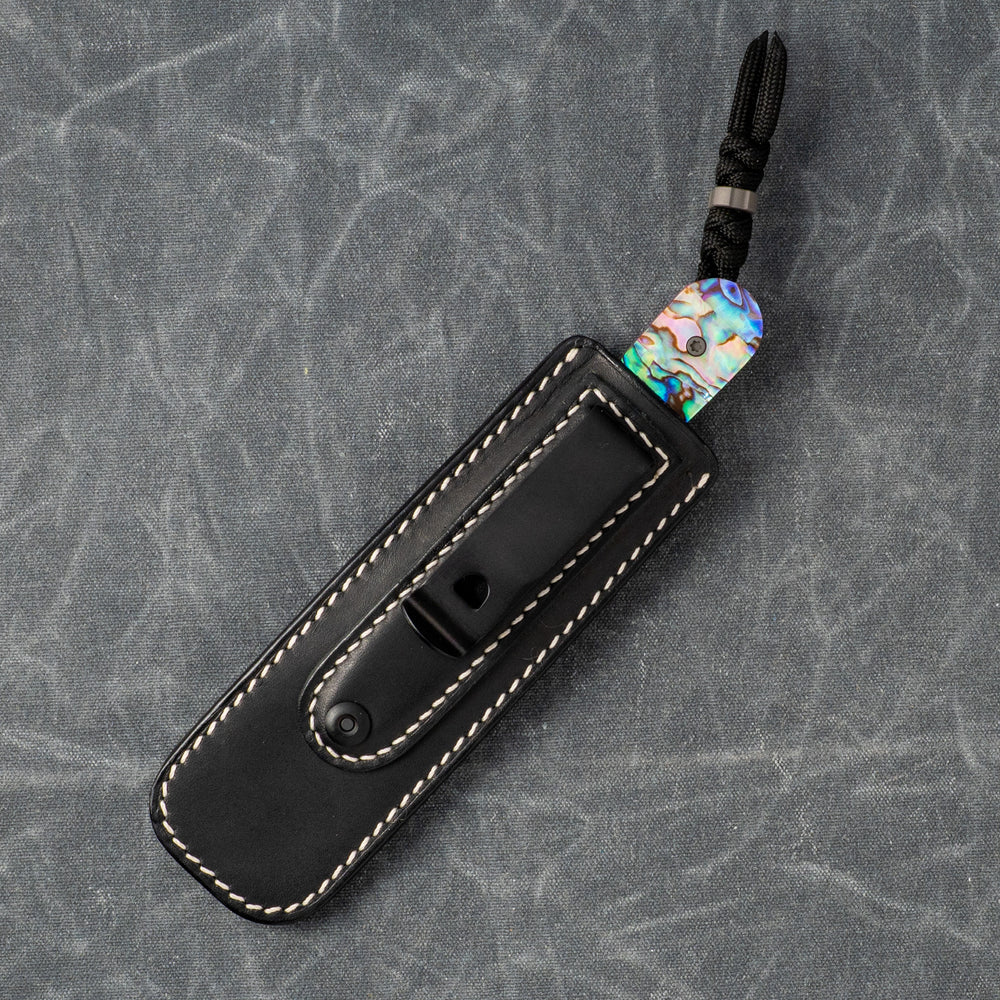JACK WOLF KNIVES BACKWOODS FIXEDC - ABALONE