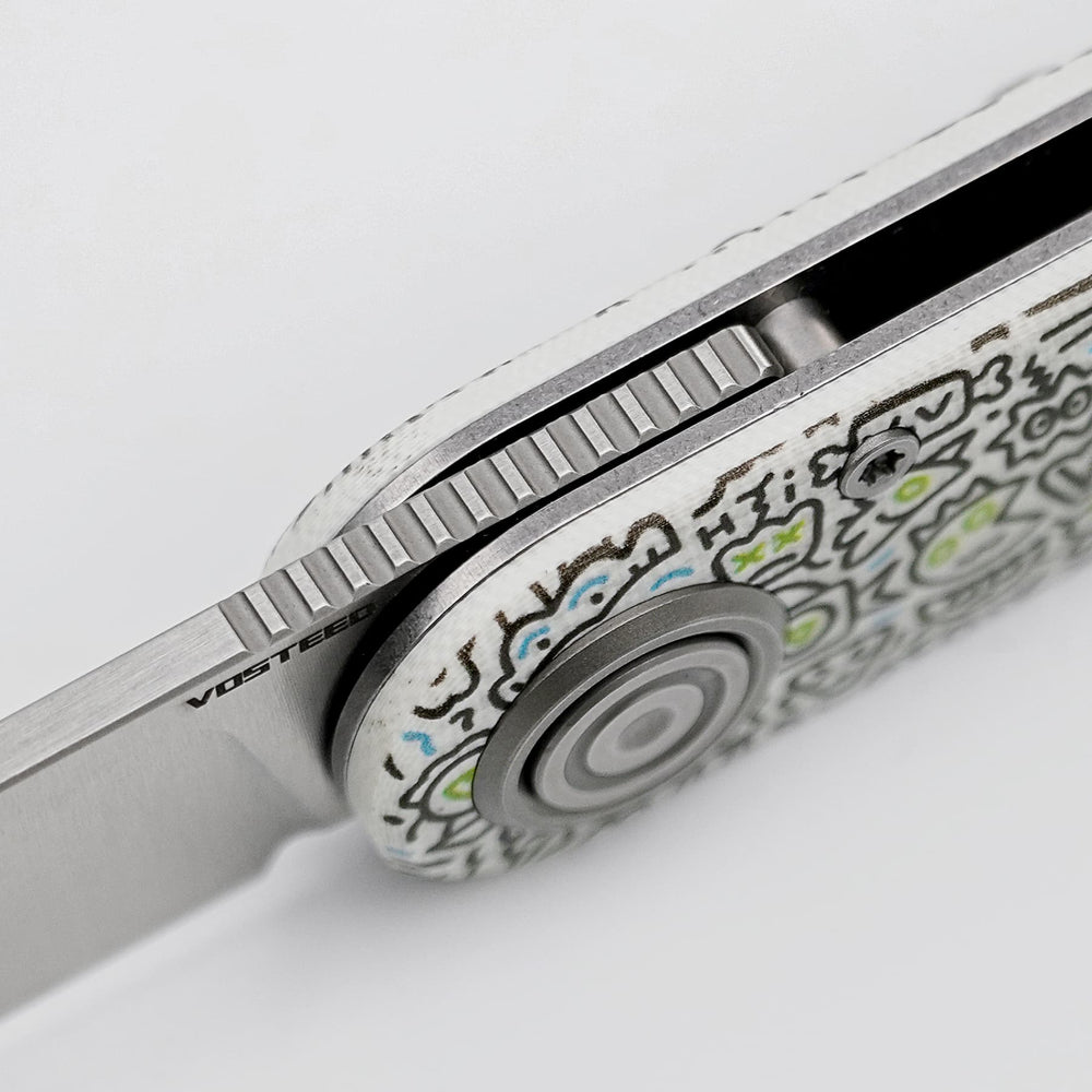 VOSTEED Corgi® V -Vanchor Lock® (2.36" 14C28N Blade & G10 Handle) - A3727