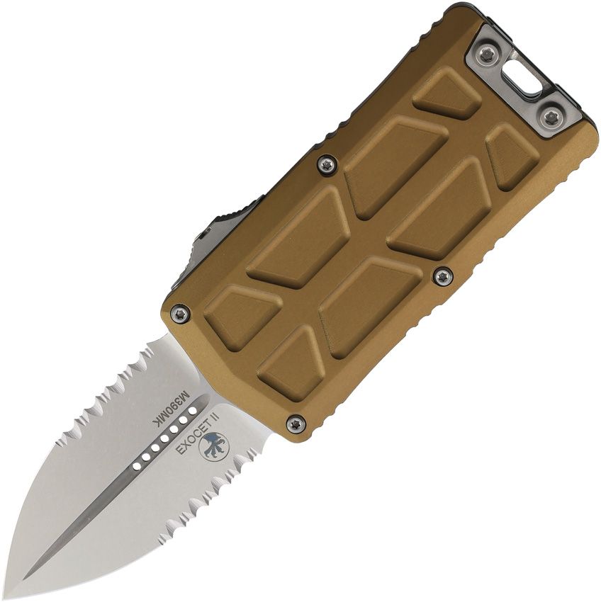 Microtech Auto Exocet II OTF D/E Tan