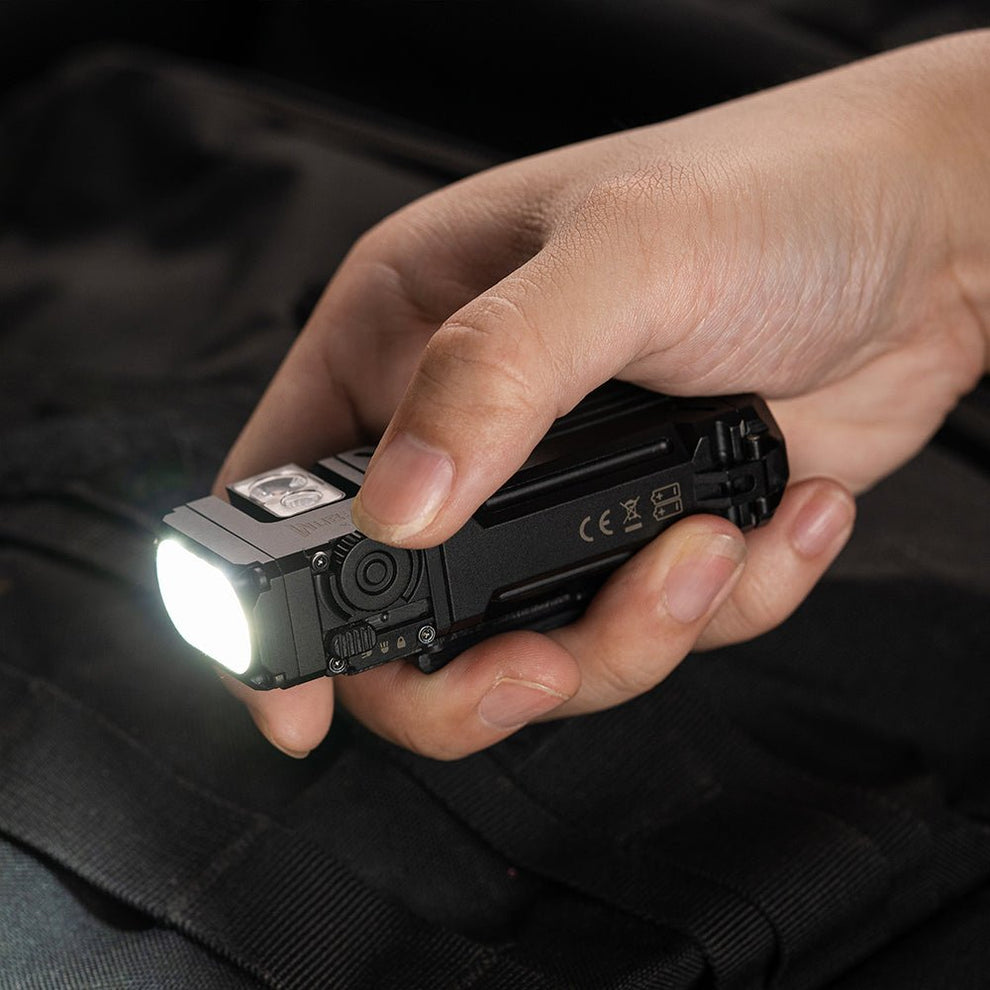 Wuben X2 Pro 1500 Lumens Magnetic EDC Tactical Flashlight