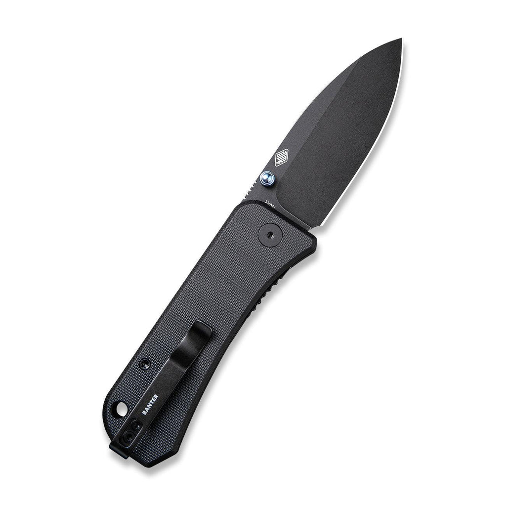 WEKNIFE Banter Thumb Stud Knife G10 Handle (2.9" CPM S35VN Blade) 2004B