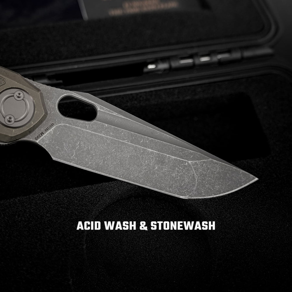 VOSTEED Thunderbird V- Vanchor Lock® (3.46" M390 Blade & Titanium Handle) - A0325