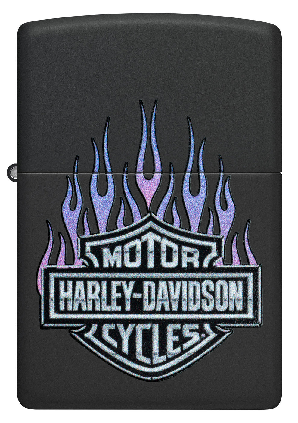 ZIPPO Harley-Davidson® Purple Flames Design