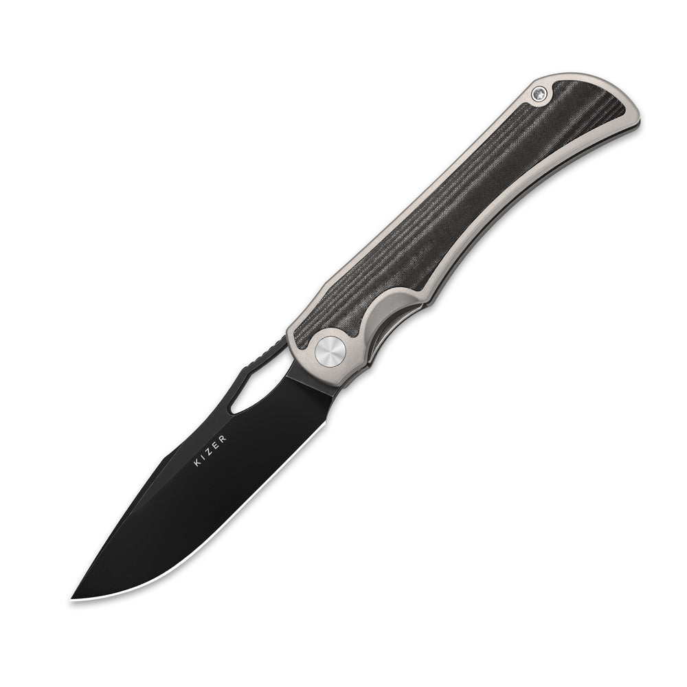 KIZER CUTLERY Allure | S45VN | Titanium & Norplex UltreX™ Micarta