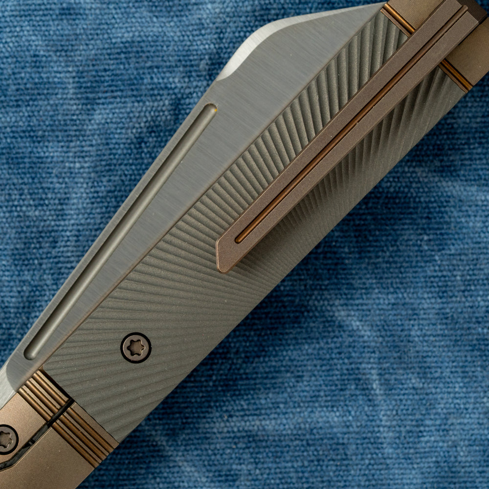 JACK WOLF KNIVES Feelbetter Jack - Titanium Starburst
