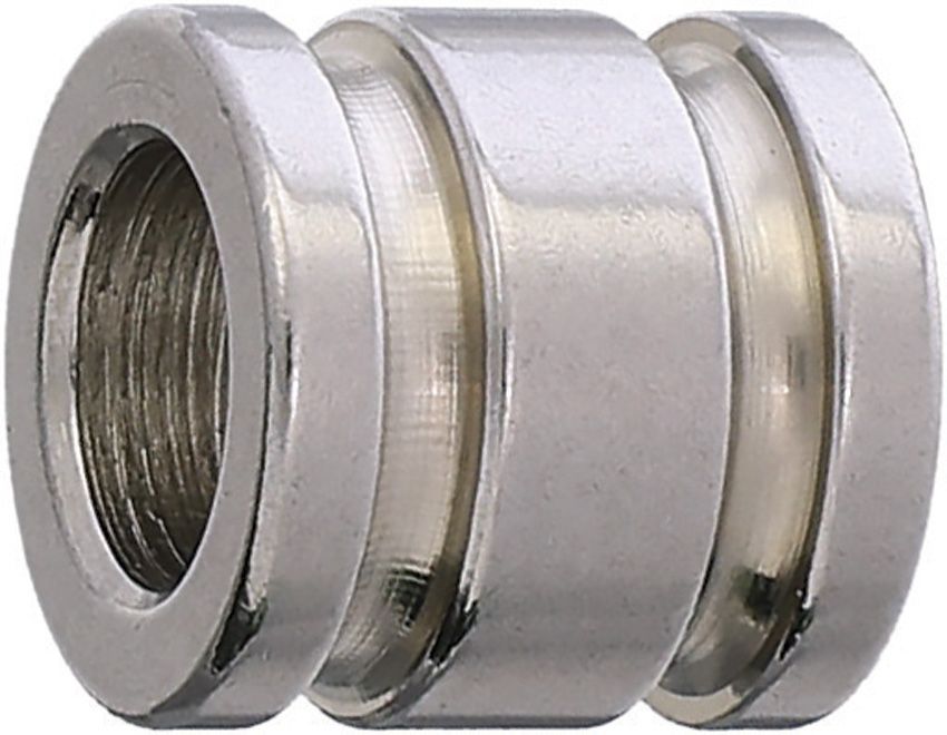 Coeburn Tool Silver Titanium Tube Bead