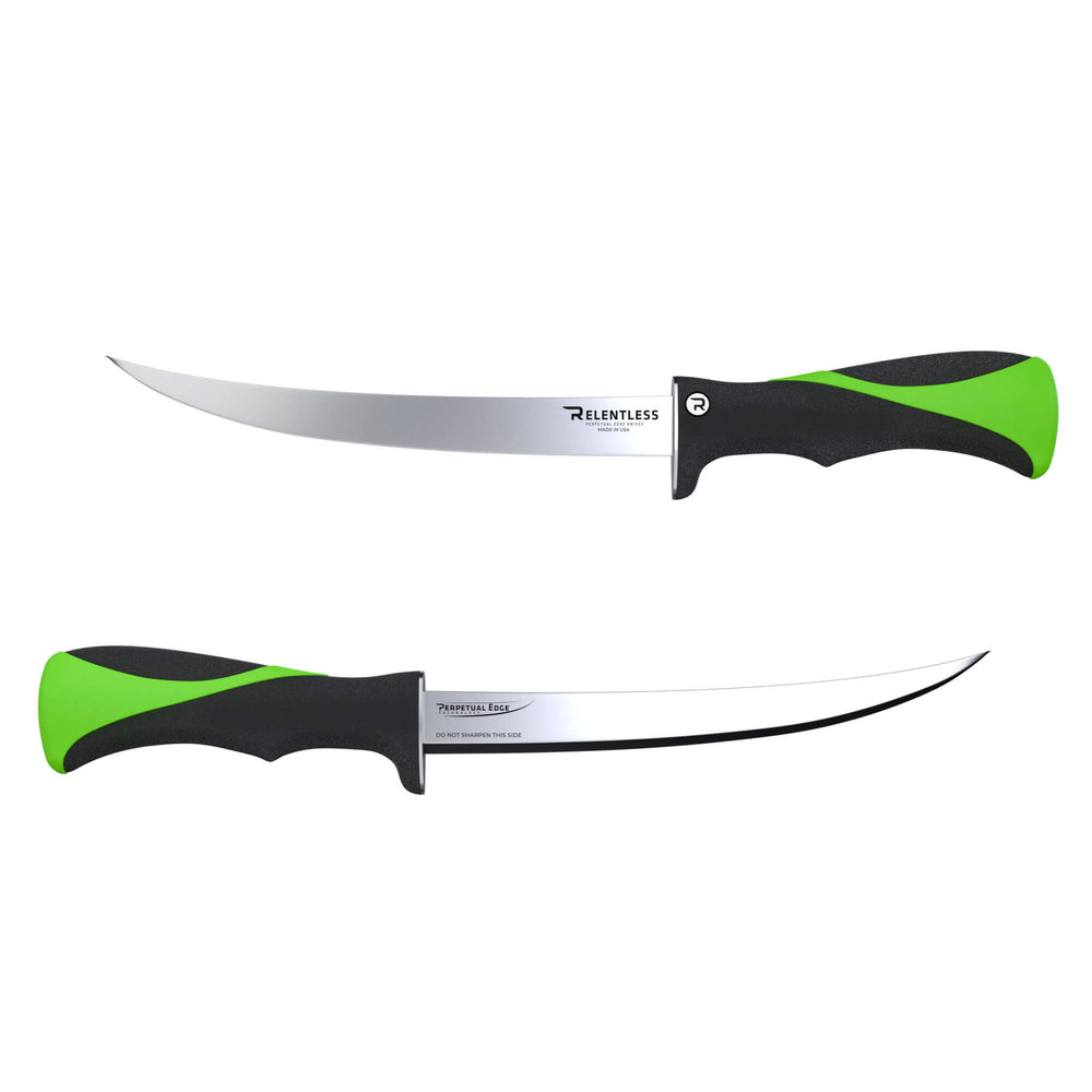 Relentless Knives 9″ Curved Fillet Knife