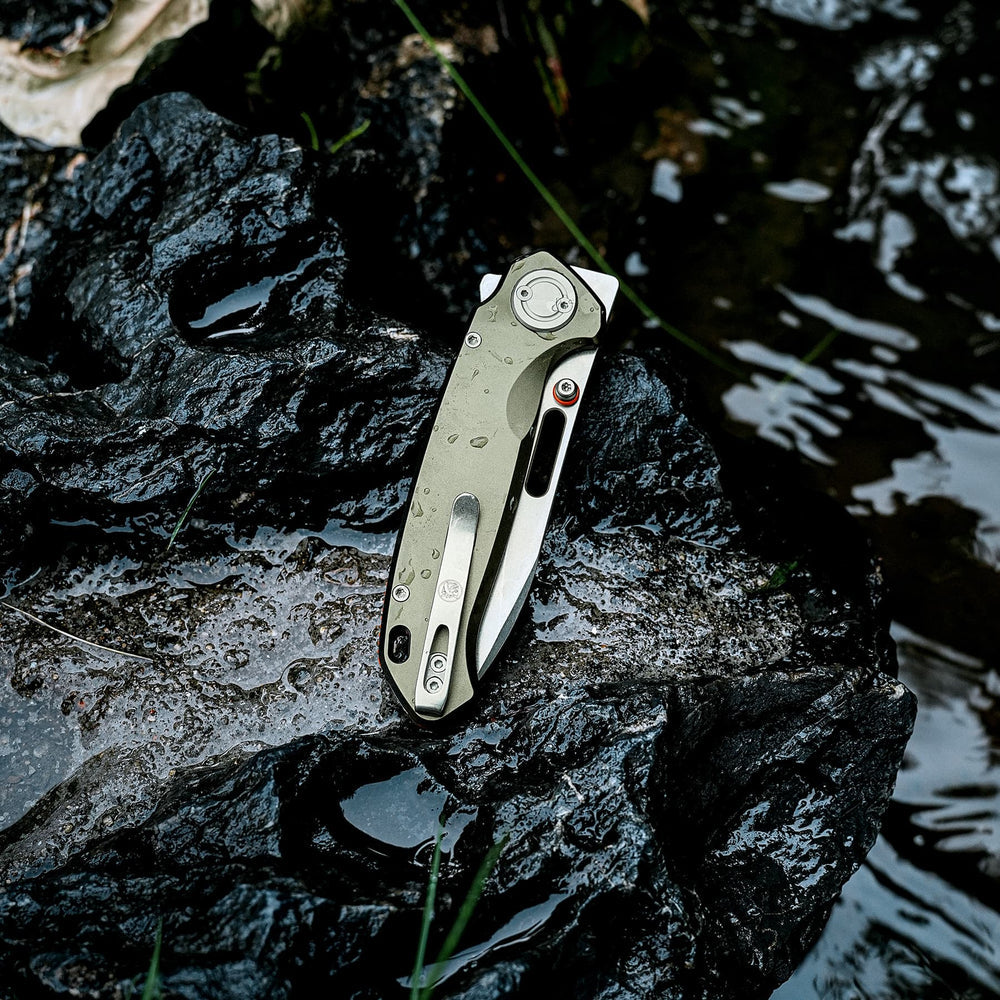 VOSTEED Zander - Vanchor Lock® (3.40" S35VN Blade & Aluminum Handle) - A4602