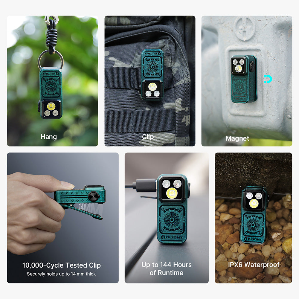 OLIGHT Oclip Pro S / Oclip Pro Multifunctional EDC Clip Flashlight
