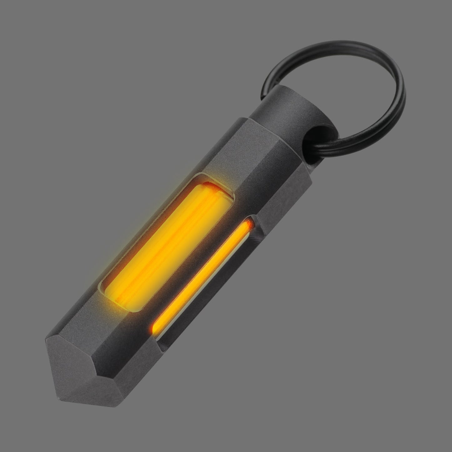 GLOW RHINO Tritium Glow Fob (ORANGE)