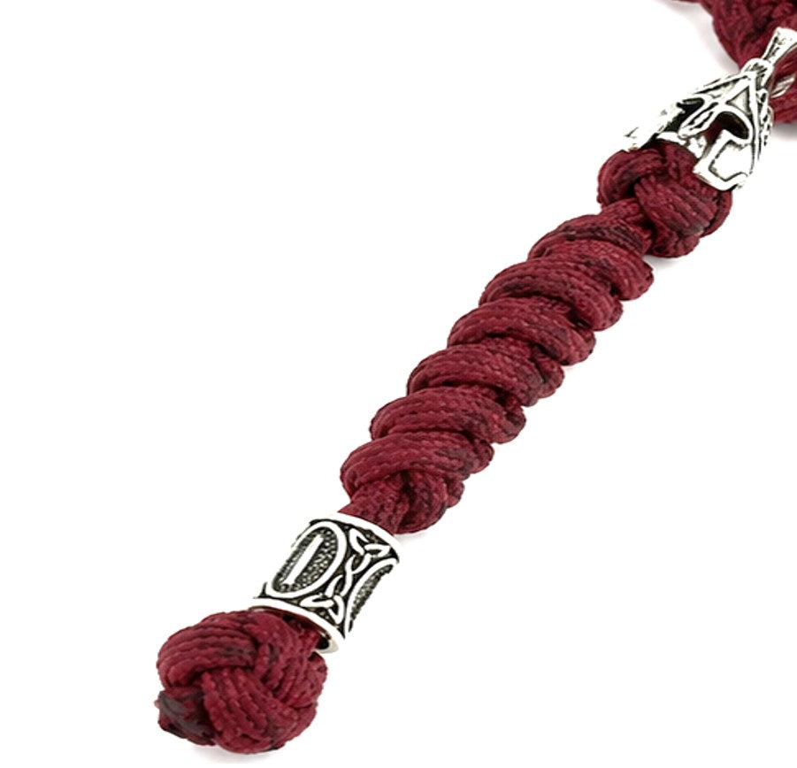 Coeburn Tool | Paracord Lanyard with Spartan Helmet Bead