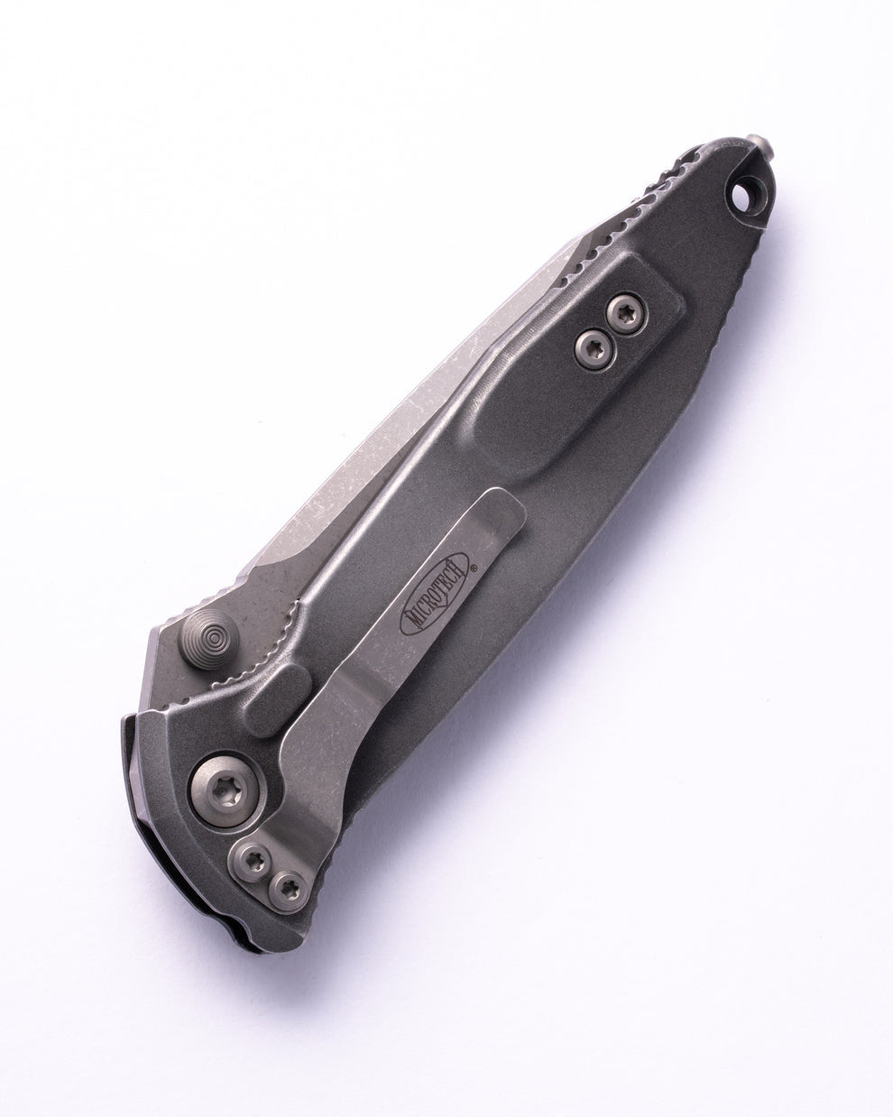 Microtech Gear SOCOM ELITE T/E APOCALYPTIC STANDARD WEATHERED METAL (161-10APWME)