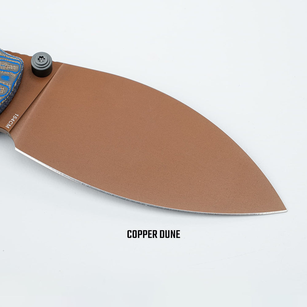 VOSTEED Shilin Cutter® - Vanchor Lock® (2.90" 154CM Blade & Micarta Handle) - A2811