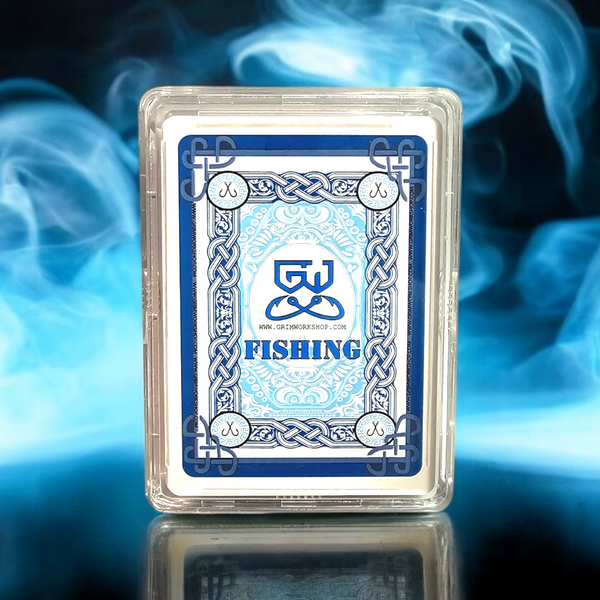 GRIM WORKSHOP Grim Survival Playing Cards Fishing Deck : 54 Survival Fishing Playing Cards
