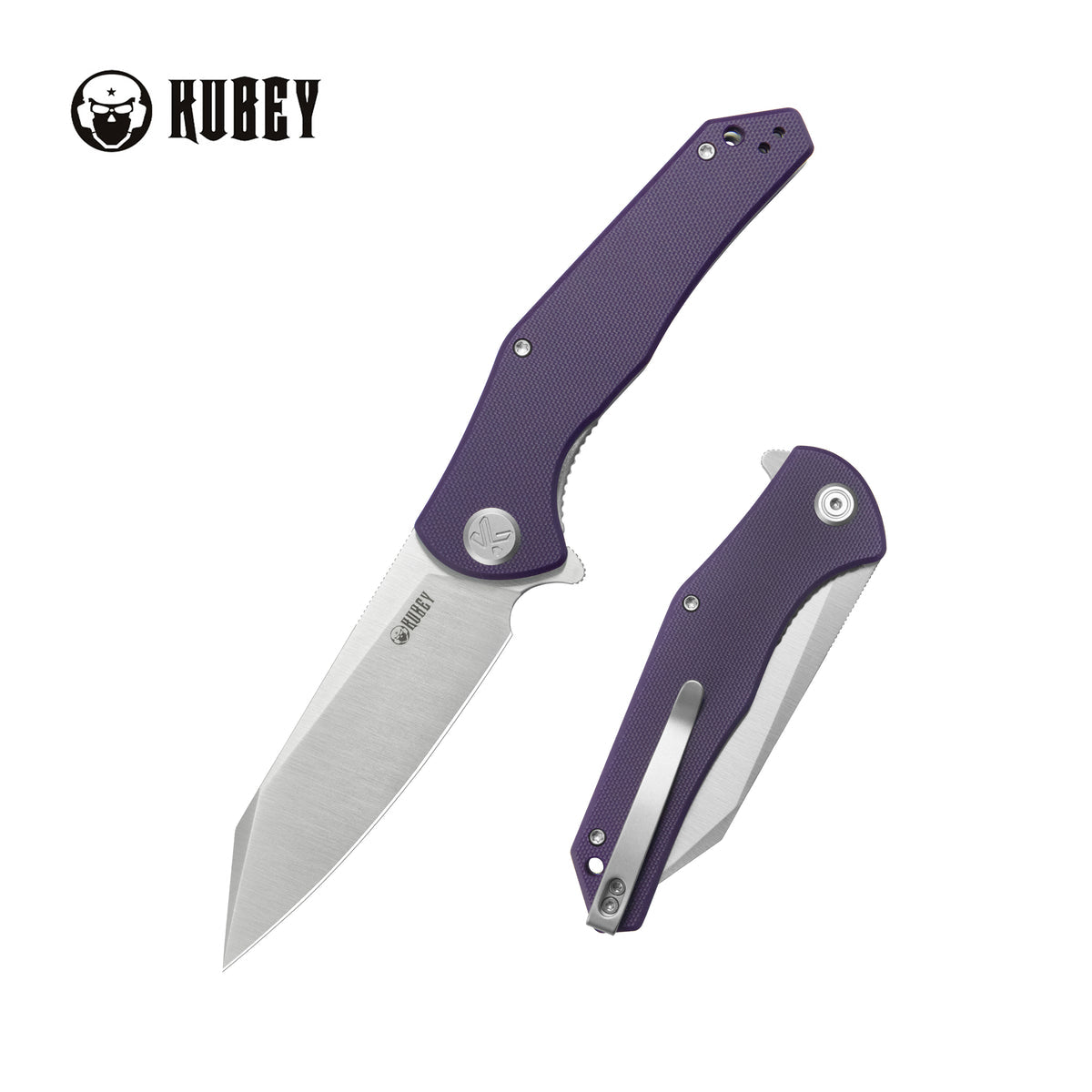 KUBEY Flash Linerlock Purple KU158U