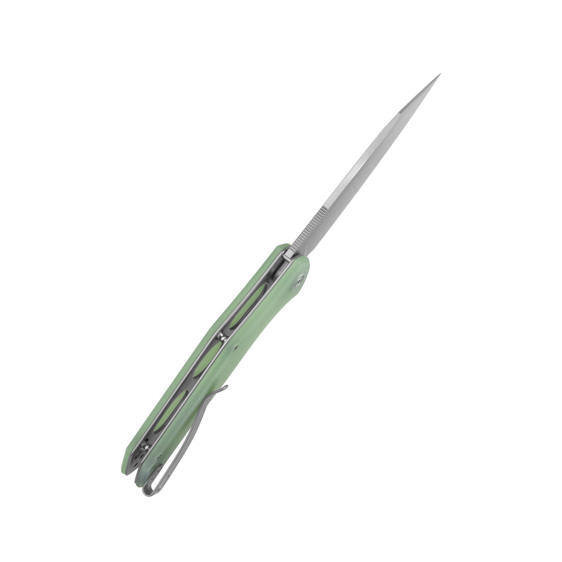 KUBEY Flash Linerlock Jade KU158R
