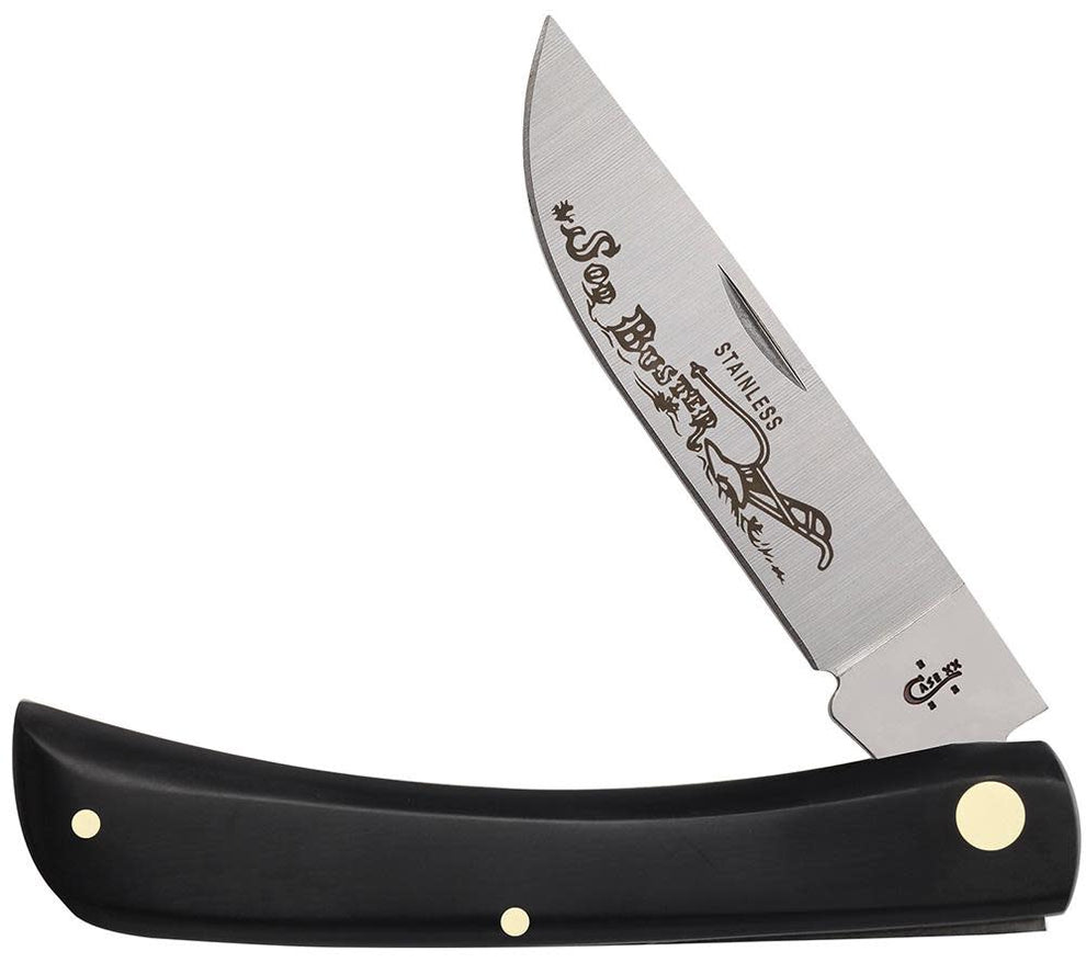 CASE CUTLERY Jet-Black Synthetic Sod Buster®