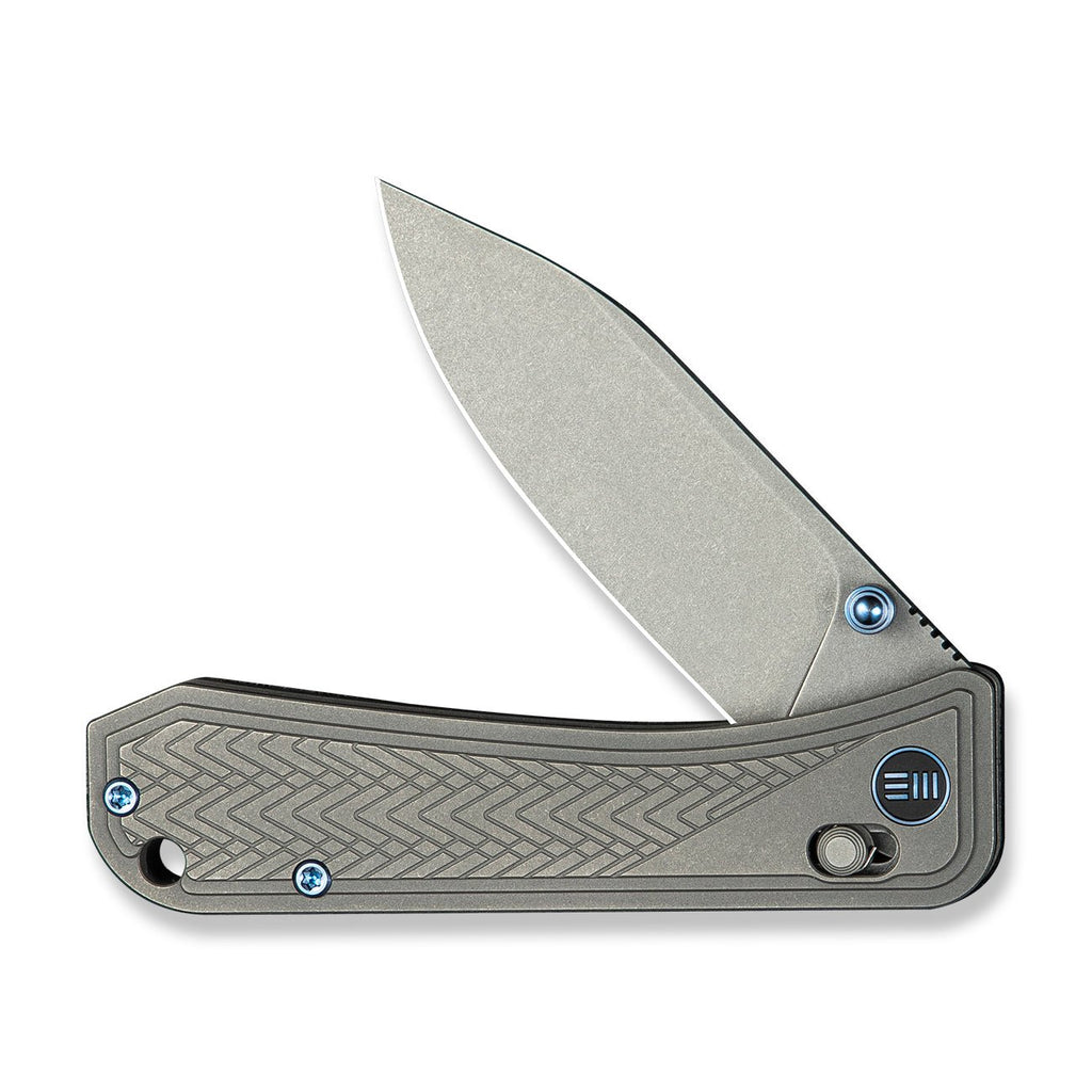 WEKNIFE Bougie Banter Thumb Stud & Crossbar Lock Knife Titanium Handle (2.91" CPM S45VN Blade) WE24009-2