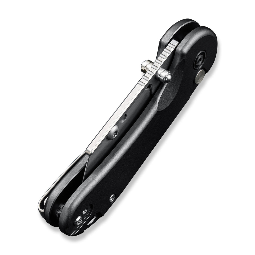 CIVIVI Elementum Utility Thumb Stud & Button Lock Knife Aluminum Handle (2.26" S/S Blade Holder & 6Cr13 Blade) C23039B-4