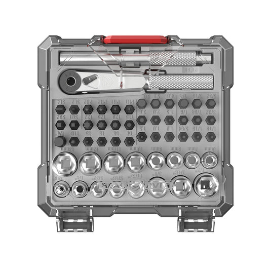 REAL AVID X3™ Driver 52-Piece Socket & Gunsmithing Bit Set
