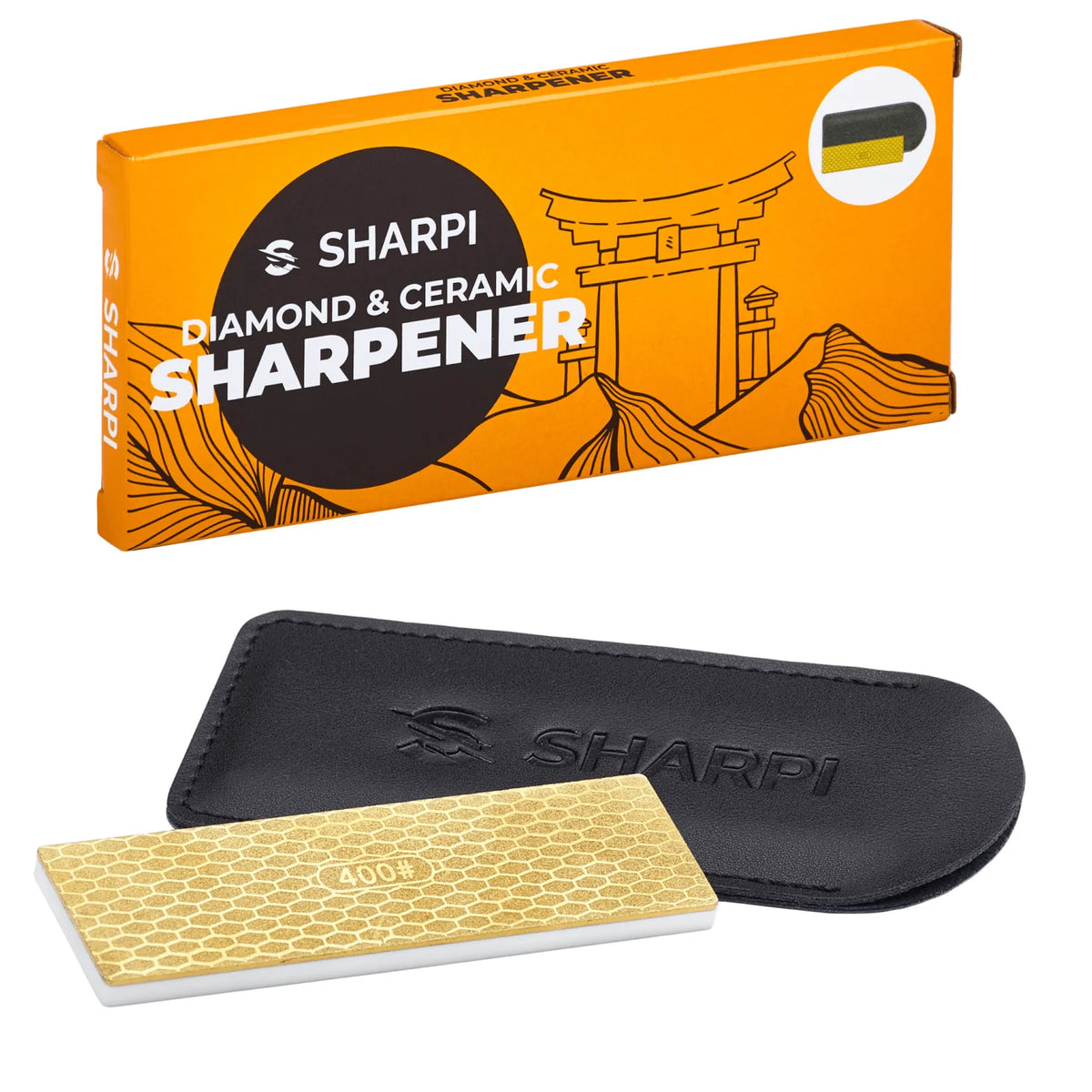 SHARPI diamond/ceramic plate knife sharpener