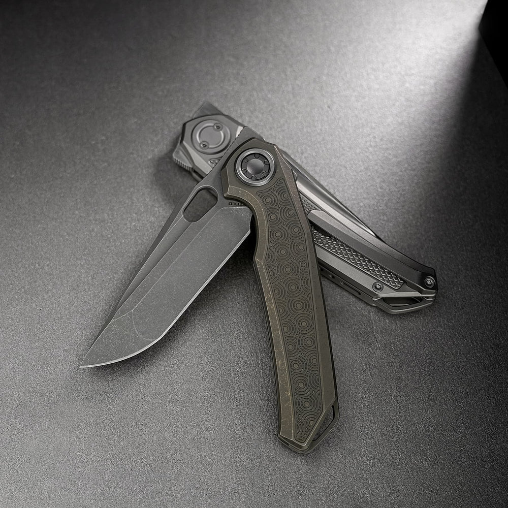 VOSTEED Thunderbird V- Vanchor Lock® (3.46" M390 Blade & Titanium Handle) - A0325