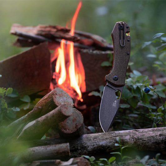 GIANT MOUSE ACE Atelier - Burlap Micarta
