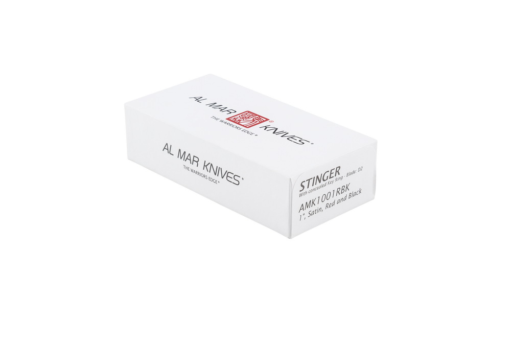 AL MAR 1.3" Stinger Keychain Red