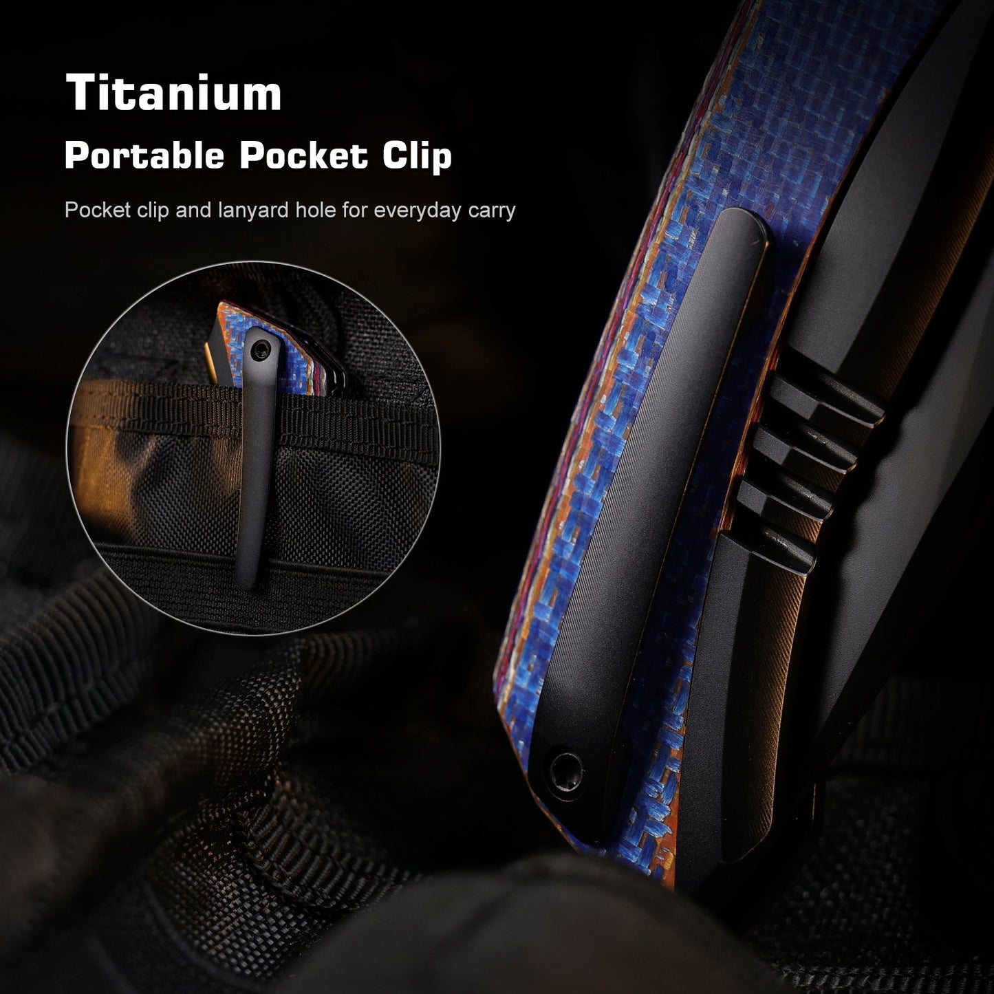 REMETTE RT-Steed Folding Pocket Knife Innovative Button Frame Lock Structure Design M390 DLC Blade Titanium + Carbon Fiber Handle Knives RTWS-BC