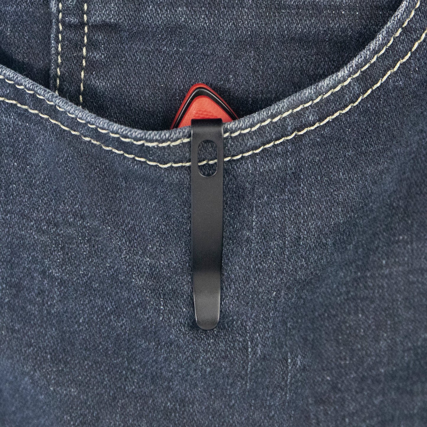 Kubey Noble Flipper Folding Knife Red G10 Handle 3.15" Blackwash 14C28N KU236P