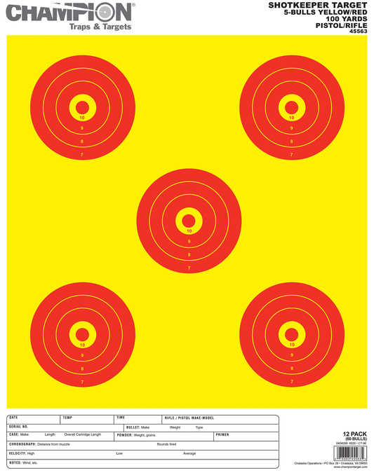 CHAMPION Shotkeeper Targets