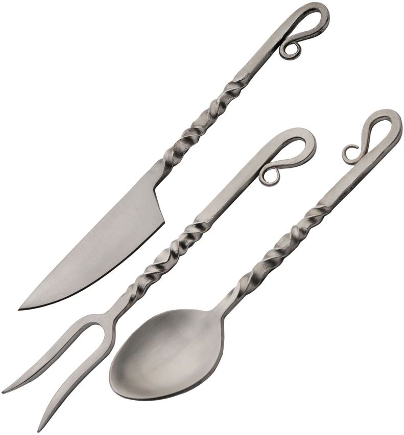 Pakistan Twisted Utensil Set 3PC Satin