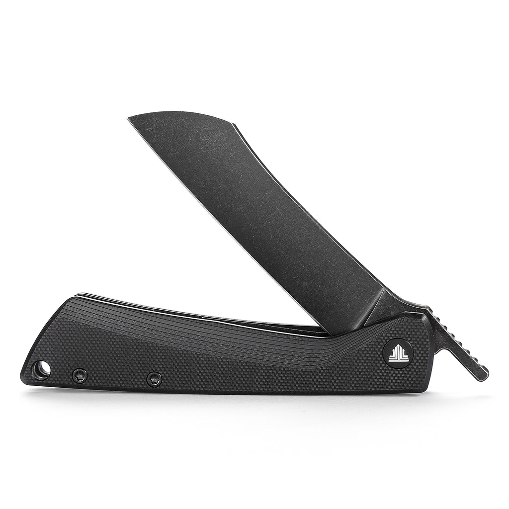 TRIVISA Norma-03B Higonokami Pocket Knife,3.3" 14C28N Steel,G10 Handle