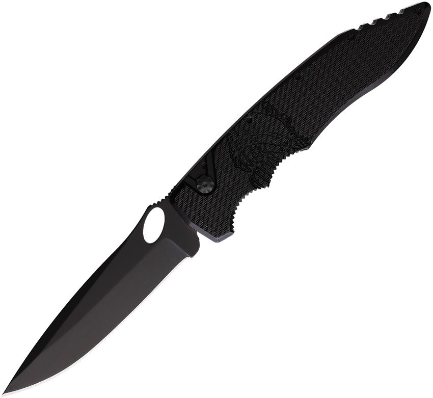 Piranha Knives Auto Mini Predator Button Lock