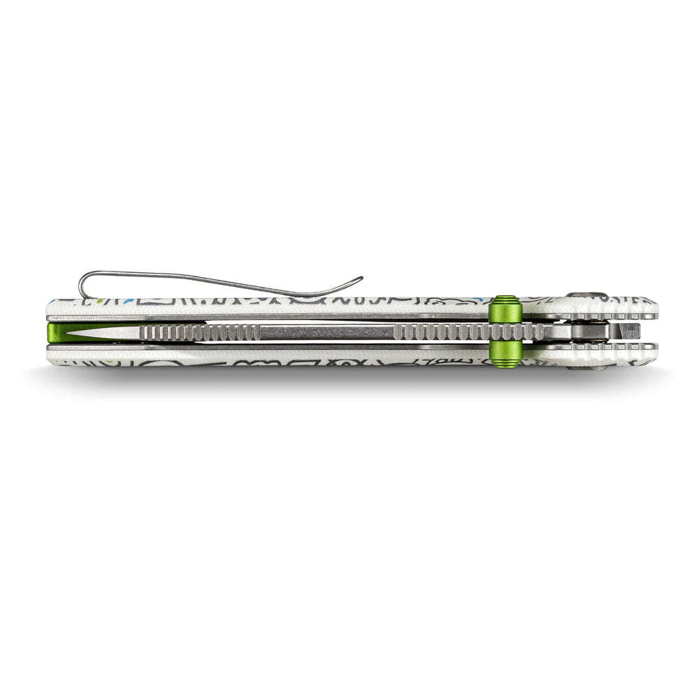 VOSTEED Raccoon® - Top Liner Lock (3.25" 14C28N Blade & G10 Handle) - A2933