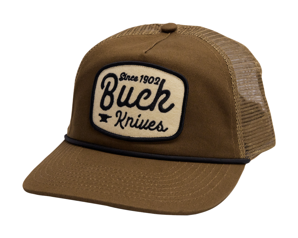 BUCK Moss Rounded Felt Patch Hat