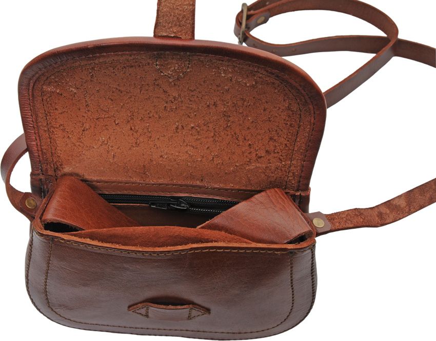 Pakistan Shoulder Bag Brown Leather