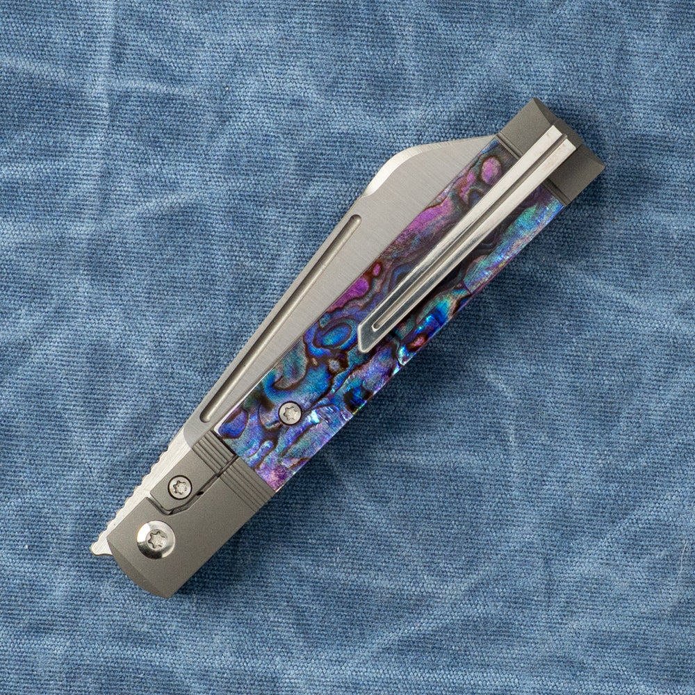 JACK WOLF KNIVES Feelbetter Jack - Purple Abalone