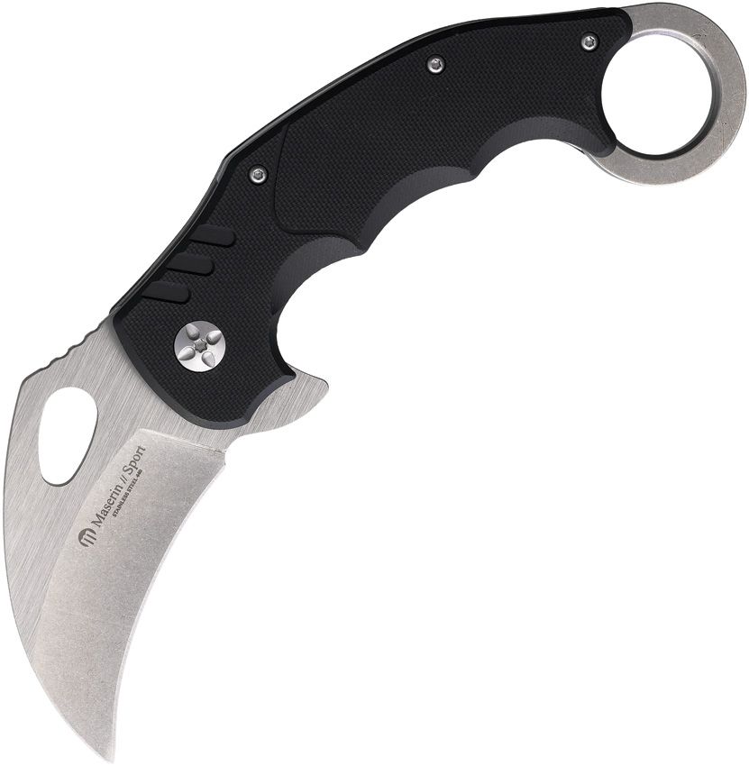 Maserin Sport Linerlock Black G10