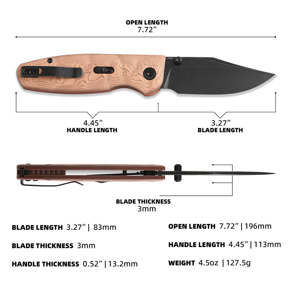 CMB Lucky Line Lock Pocket Folding Knife CMB-21D
