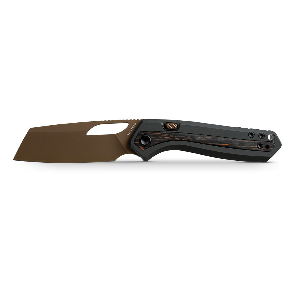 VOSTEED Kroc -Top Liner Lock (2.99" S35VN Blade & Aluminum & Topo G10 Handle) - A1802