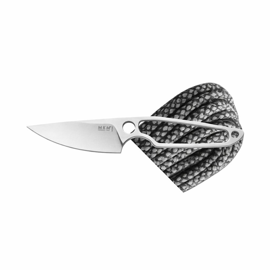 MKM-MANIAGO KNIFE MAKERS MAKRO 1 – PARACORD BLACK-GREY