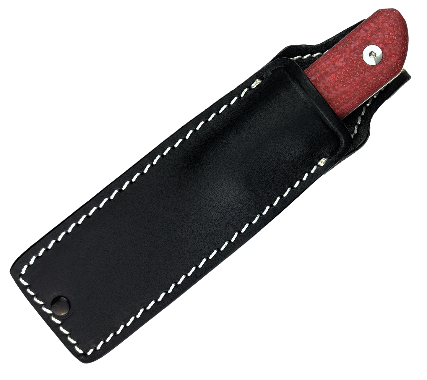 STRAIGHT LINE Scorer Red Burlap Micarta
