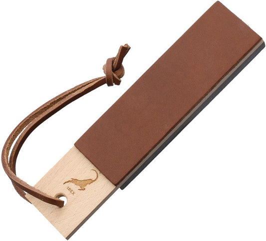 WINDMUHLENMESSER IBEX Stone-Strop Grey Gold