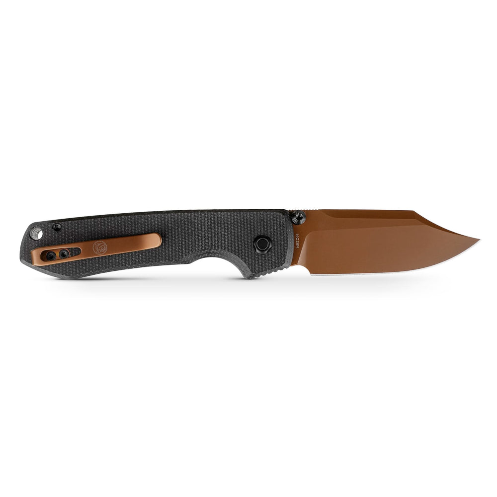 VOSTEED Raccoon® 2.0 - Top Liner Lock (3.25" 14C28N Blade & Micarta Handle) - A2926
