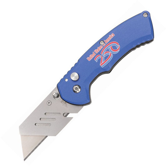S-TEC Utility Button Lock Blue 250
