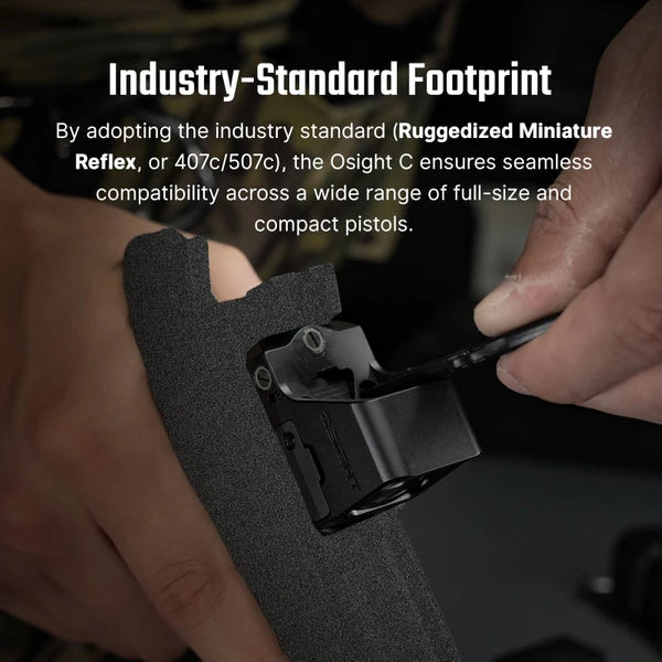 OLIGHT Osight C Open Reflex Optic with Replaceable Side-Loading Battery