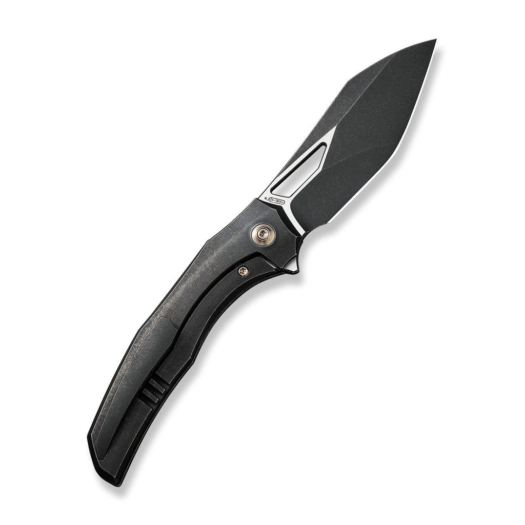 WEKNIFE Ignio Mystery Box Black Titanium Handle (3.3" Black Stonewashed CPM 20CV Blade, Satin Flat) WE22042B-1 MB, With One Free Mystery WE Or CIVIVI Model