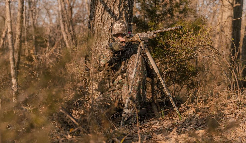 BOG DeadShot® Bipod - Mossy Oak Bottomland