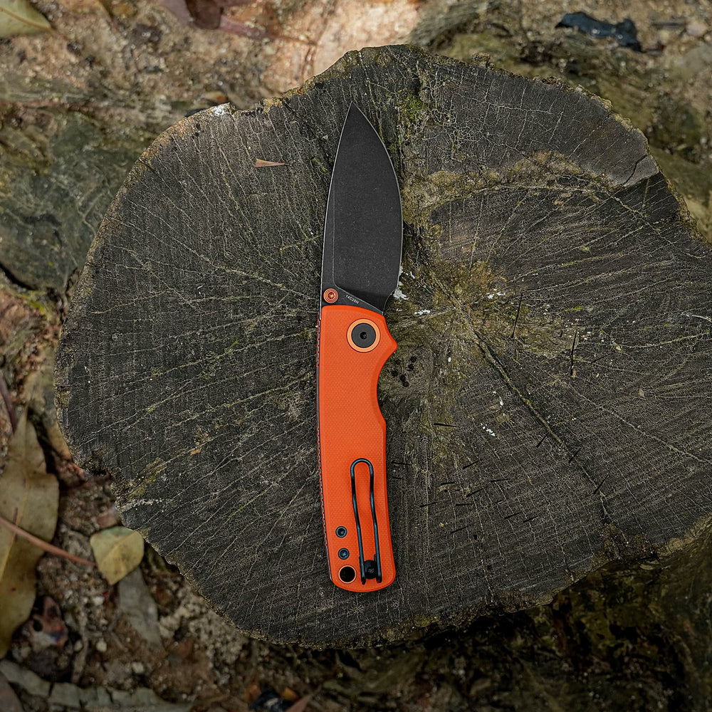 VOSTEED Porcupine- Top Liner Lock (2.99" 14C28N Blade & G10 Handle) - A2628